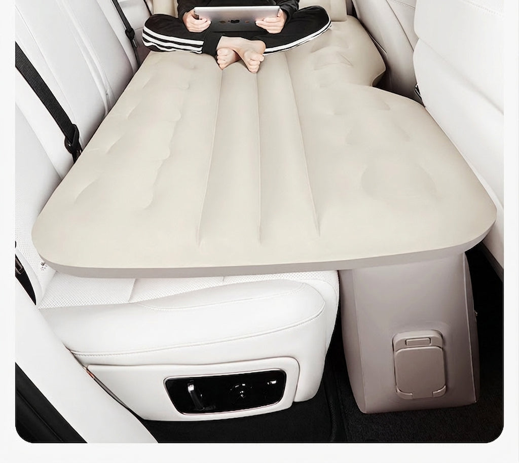 Car rear sleeping mat travel bed car air mat tram automatic charging and discharging portable electric belt leveling inflatable bed