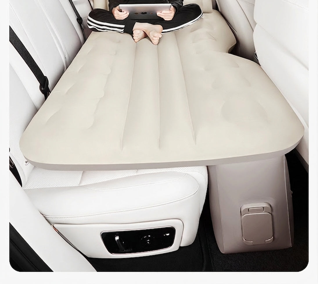 Car rear sleeping mat travel bed car air mat tram automatic charging and discharging portable electric belt leveling inflatable bed