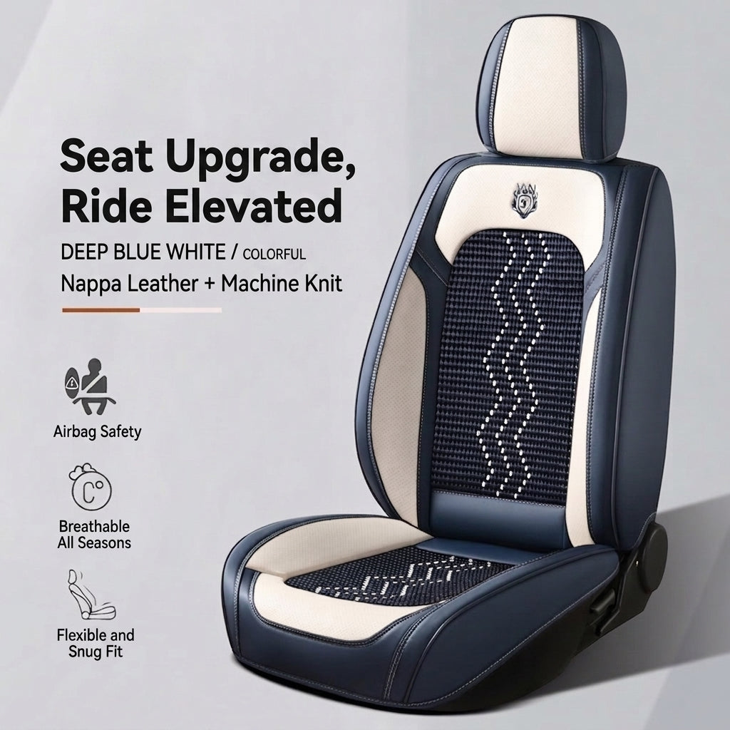 Bingsi car seat cushion light luxury all-inclusive Nappa leather car seat cushion new all-season five-seat universal car cushion cover wholesale