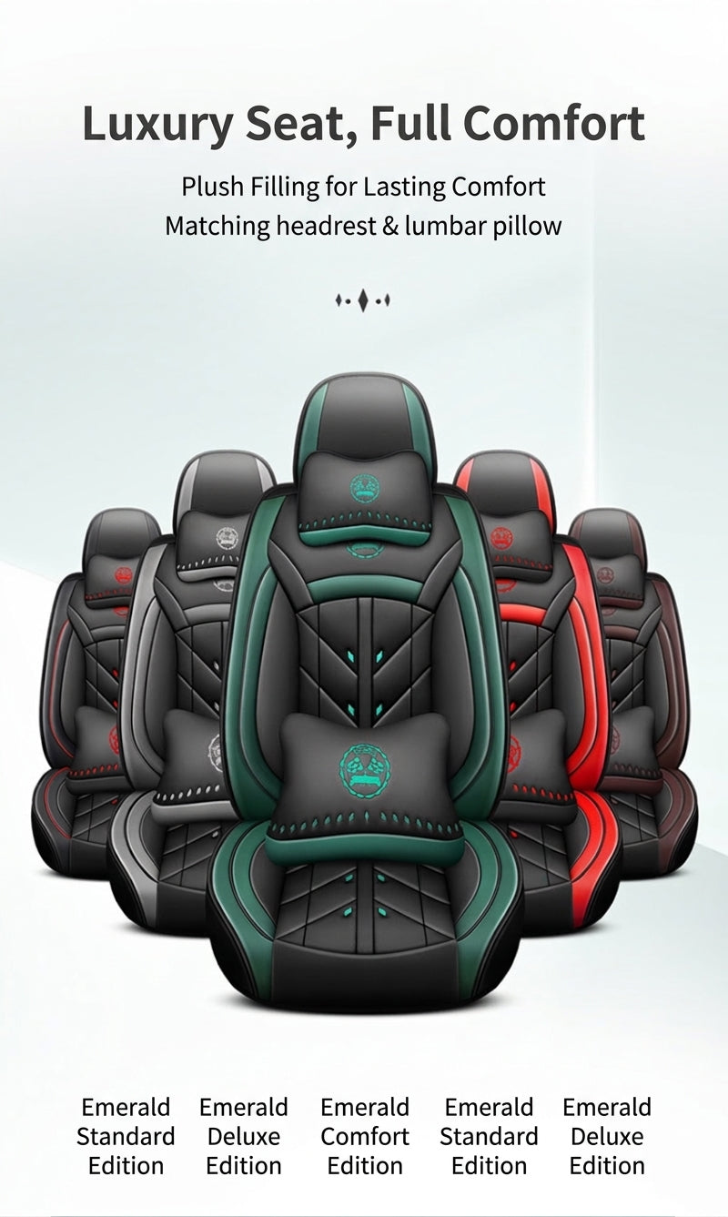 Seat Cushion Cover - Five-Seater All-Season Leather