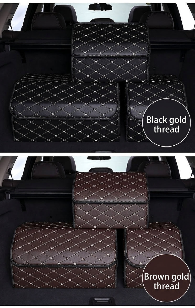 Car storage box, car aftermarket organizer box, storage box, folding box, multifunctional in-car item