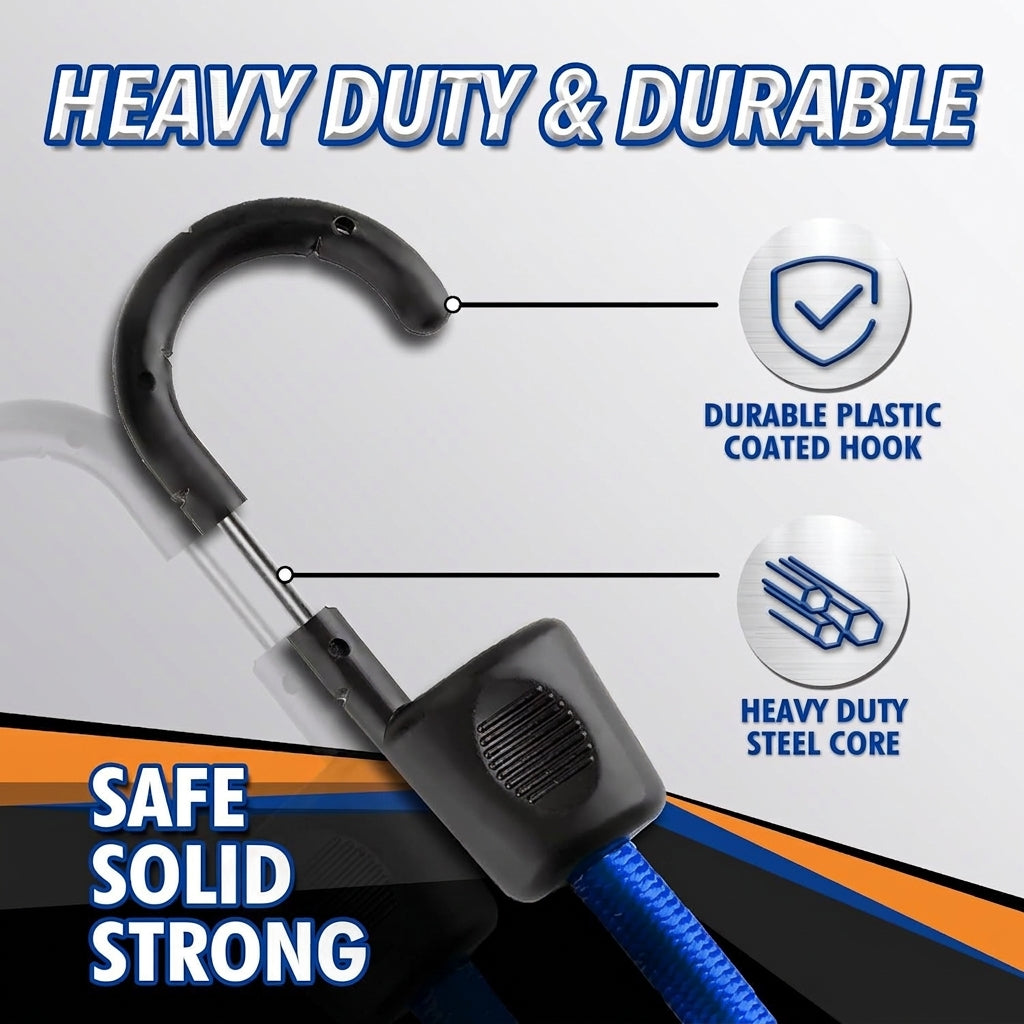 Bungee Cord Rope Set - Multiple Sizes & Styles
