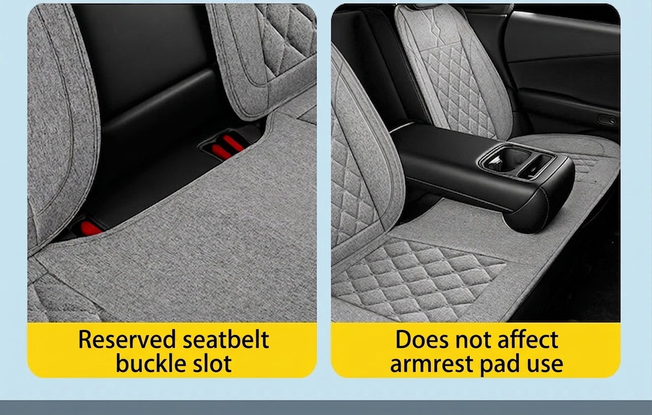 Cross-border bestselling car seat cushions, dirt-resistant, wear-resistant leather car seat cushions, all-season breathable full-coverage universal car seat cushions