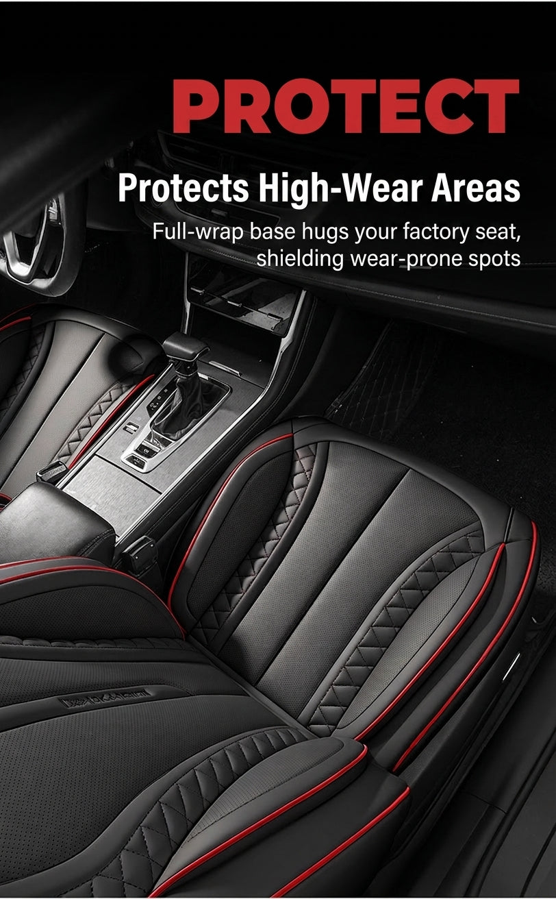 Cross-border car seat cushions, universal premium feel all-season car seat cushions, full-coverage car protection wholesale car seat cushions