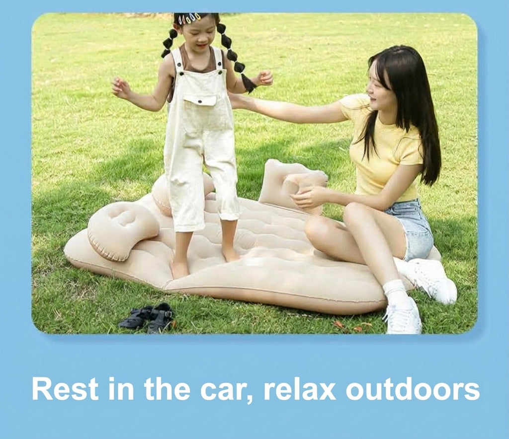 Car inflatable bed car rear sleeping pad mattress car sleeping artifact car rear rear seat folding travel bed