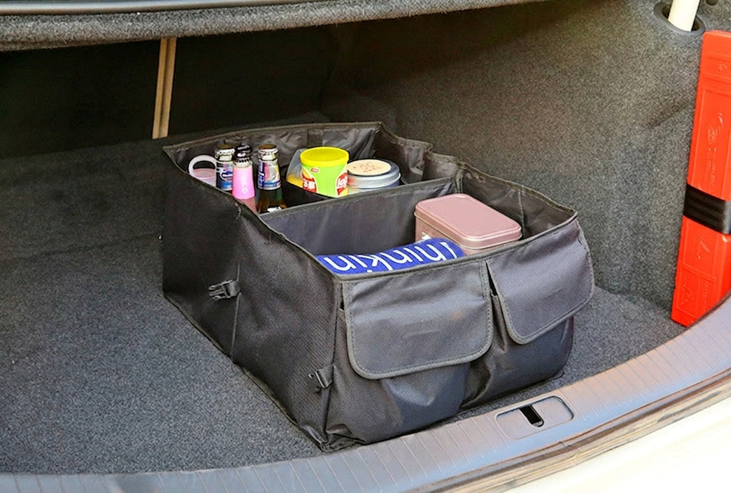 Cross-border cargo source: Oxford cloth for cars, trunk storage bags, multifunctional foldable storage boxes for car use, storage boxes