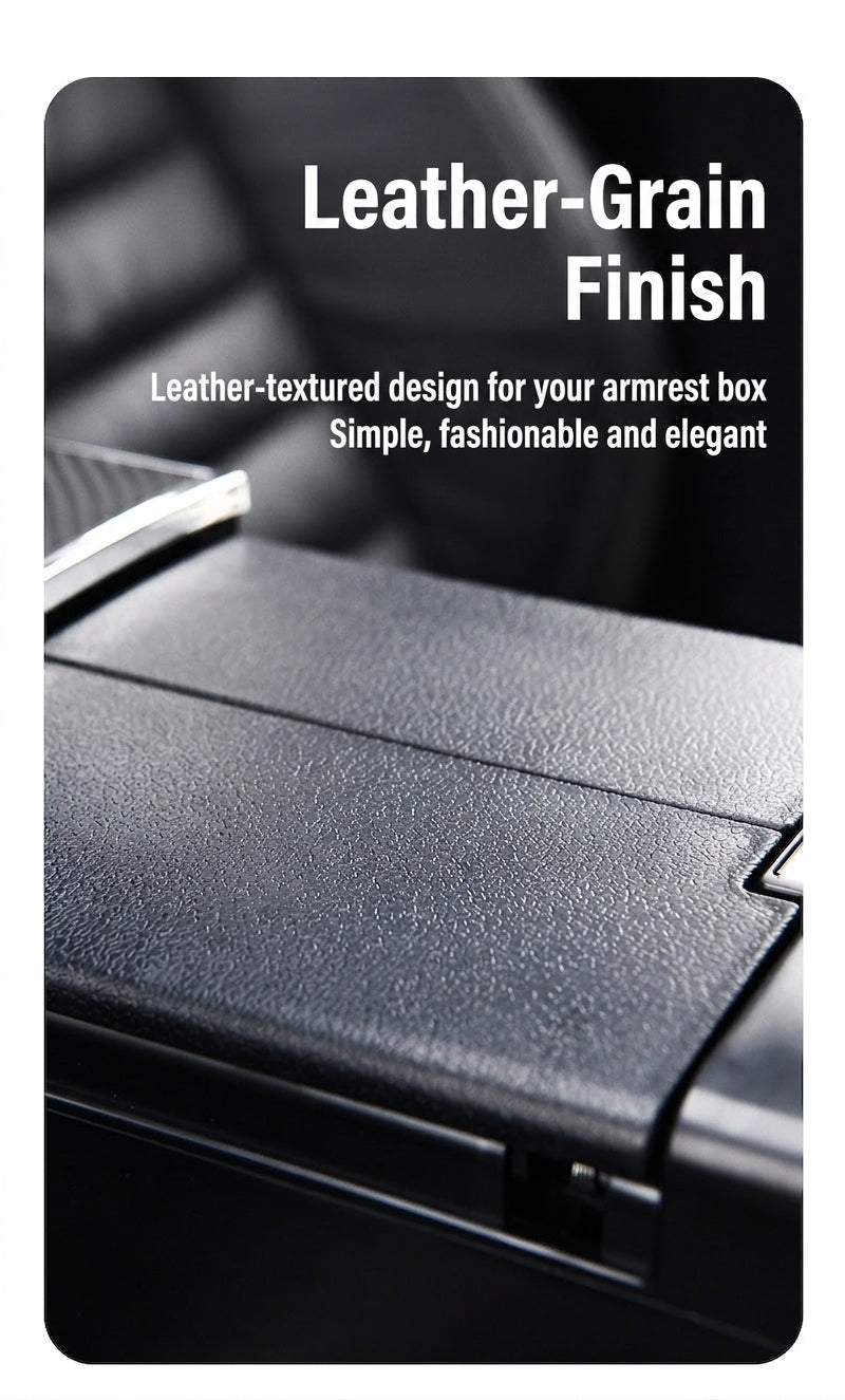 Car tissue box, armrest box, multifunctional water cup holder, storage box, creative and simple car interior sundries storage box