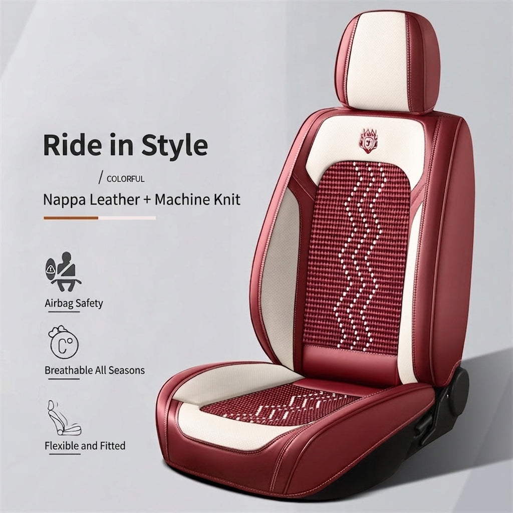 Bingsi car seat cushion light luxury all-inclusive Nappa leather car seat cushion new all-season five-seat universal car cushion cover wholesale
