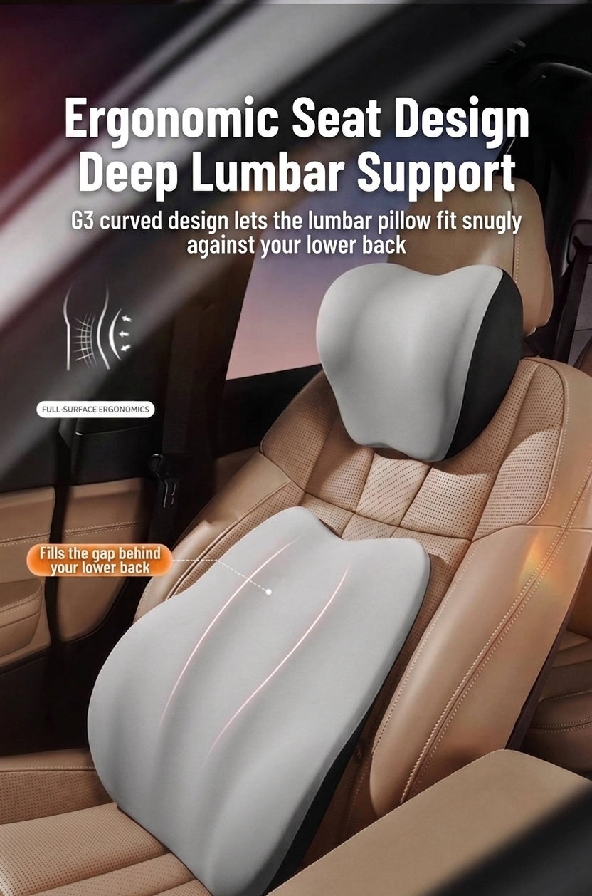 Car headrest neck pillow car aviation grade neck pillow car seat summer driving headrest pillow