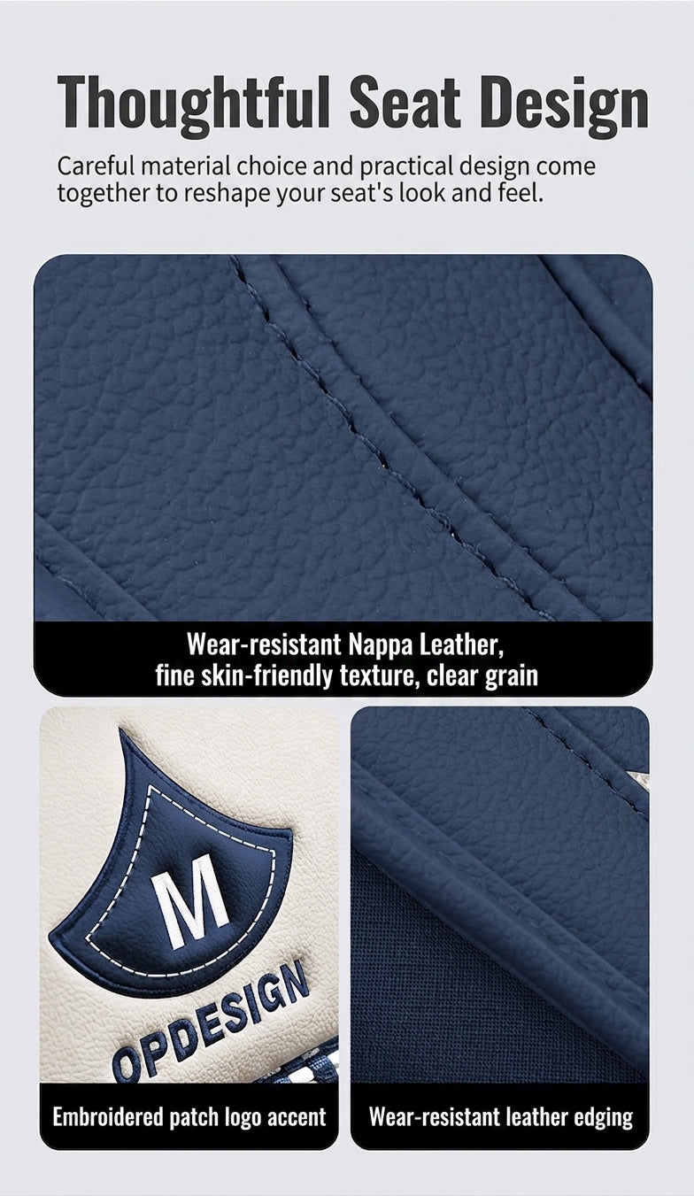 2024 car seat cushions, all-season universal, full coverage five-seater car seat cushions, summer breathable ice silk seat covers wholesale