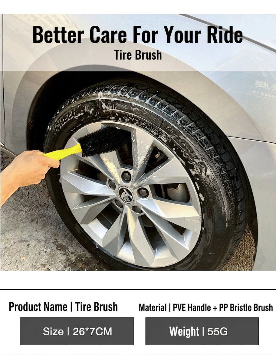 Cross-border car wash tools, complete set, cleaning seven-piece sponge car wash brush, professional beauty maintenance car supplies