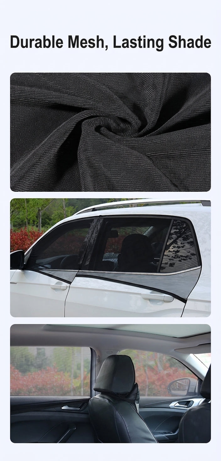 Car Window Mosquito Screen, Universal Fit