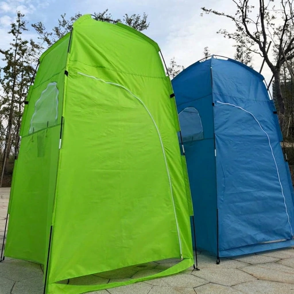 The new changing tent is portable for bathing, birdwatching, fishing, toilet guard, and portable warmth, preventing light leakage