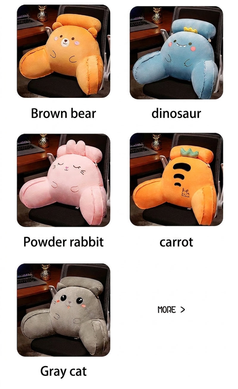 Bedside soft bag large backrest waist cushion dormitory bed backrest cushion office pillow tatami sofa pillow