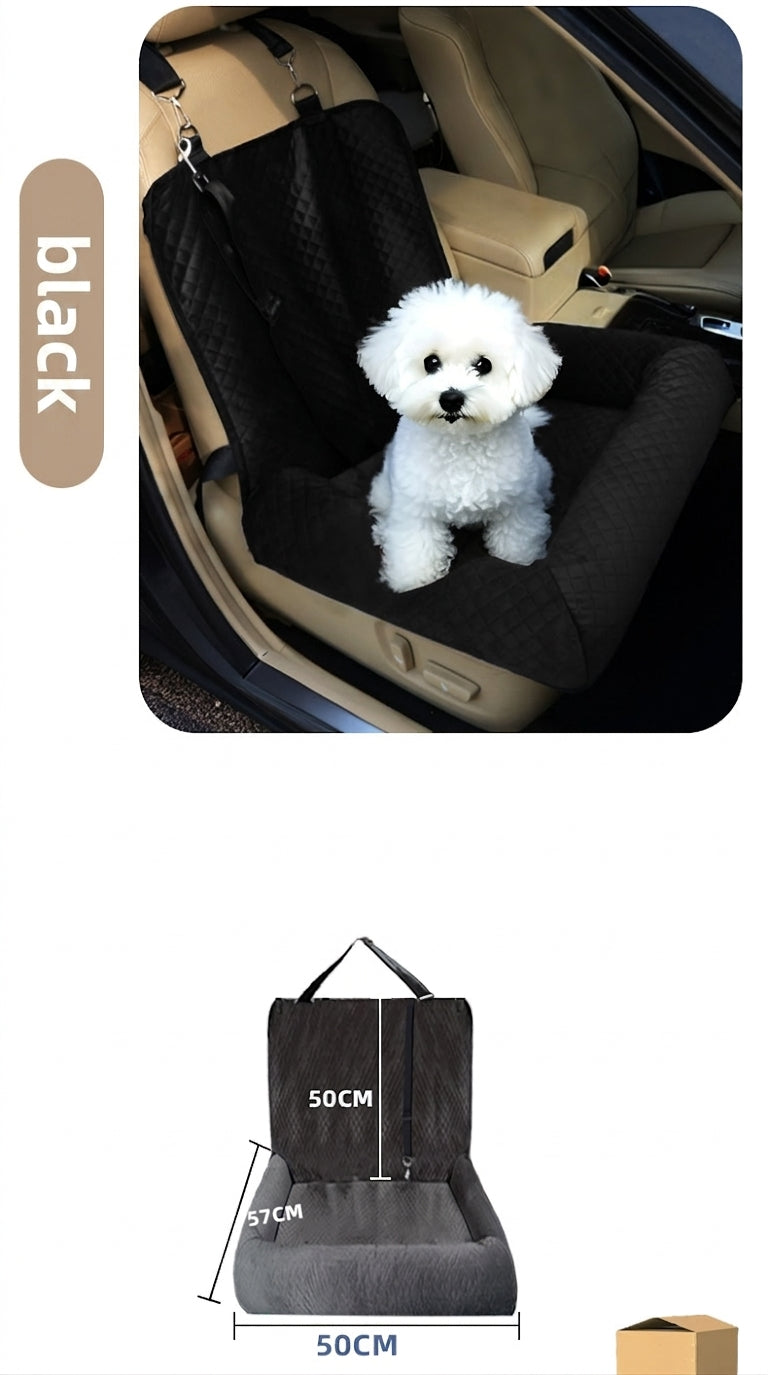 Car kennel puppy car artifact dog car kennel pet car mat front and rear dog out safety seats
