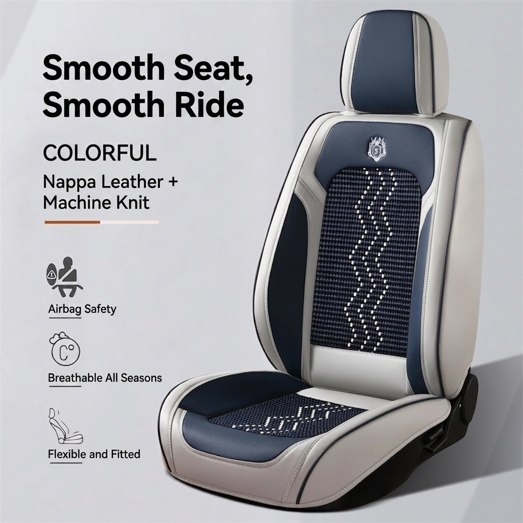 Bingsi car seat cushion light luxury all-inclusive Nappa leather car seat cushion new all-season five-seat universal car cushion cover wholesale