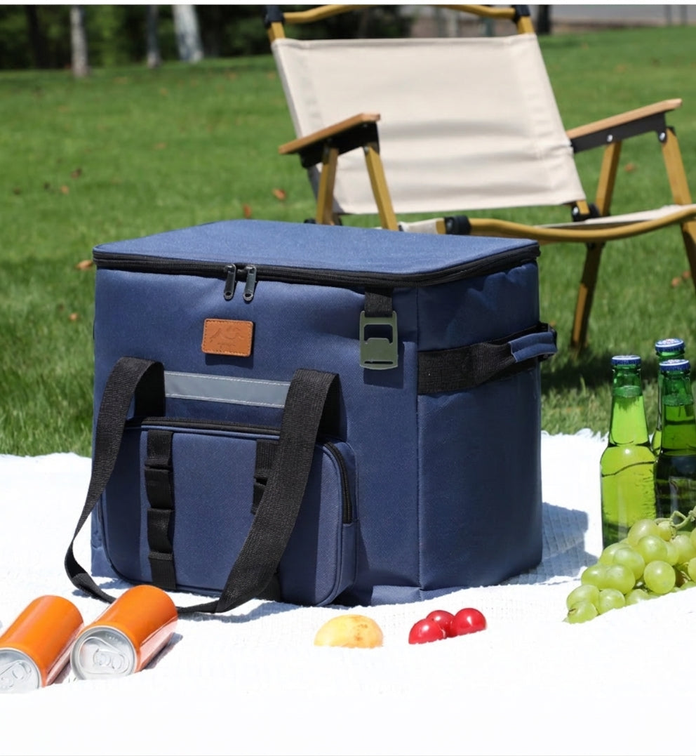Insulated Picnic Cooler Bag - Multiple Colors