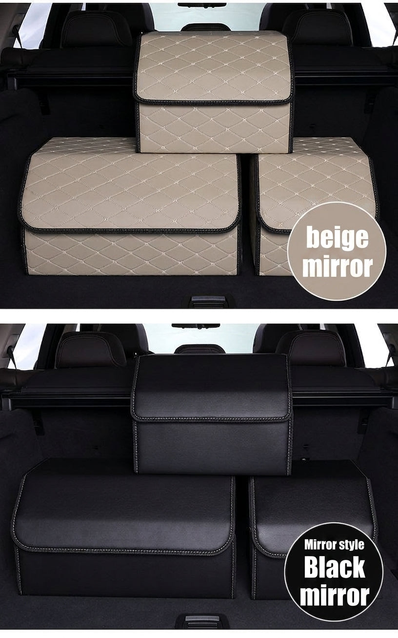Car storage box, car aftermarket organizer box, storage box, folding box, multifunctional in-car item