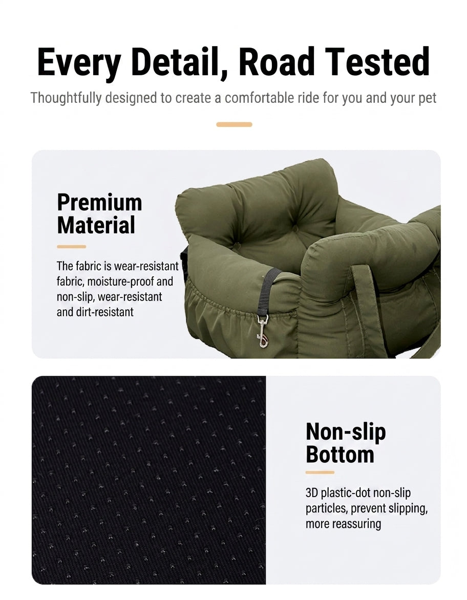 Pet Beds, Car Dog Beds, Small to Small Dog Car Dog Pads, Pet Supplies, Cat Passenger Seat Pet Safety Pet Pads