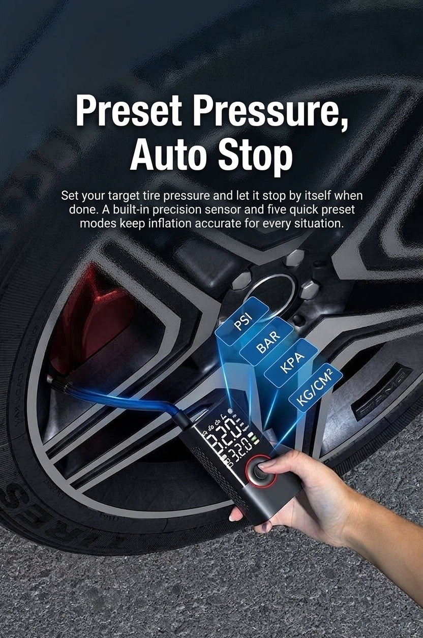 Cross-border portable air pump, mini bike, electric tire, pump, handheld, charging, dual-purpose car inflatable