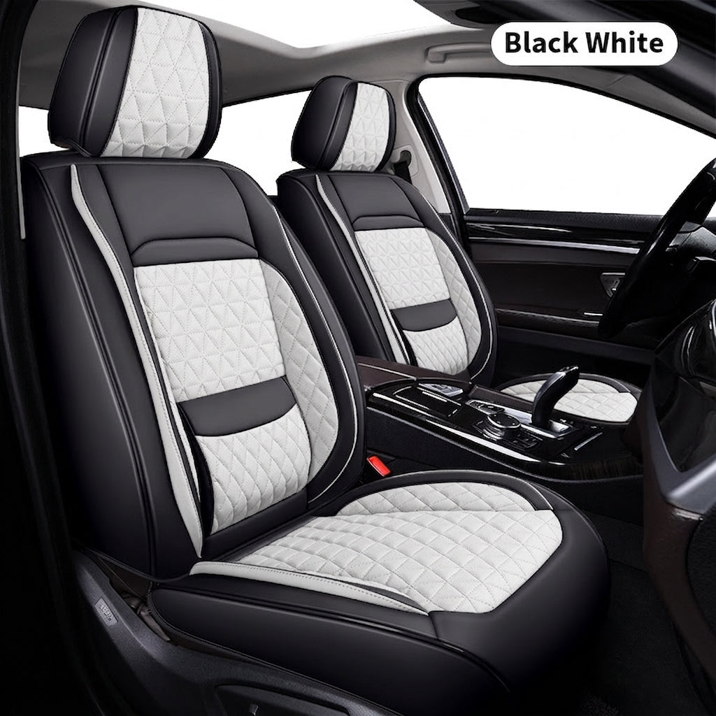 2025 new all-leather fixed lumbar wing Nappa leather car cushion all-season universal full-enveloping seat cover