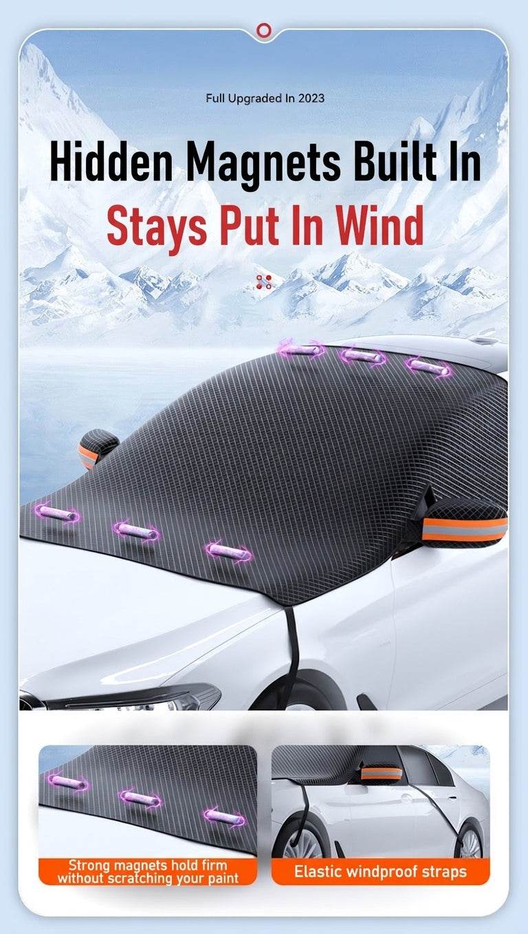 Car Snow Cover - Multiple Colors
