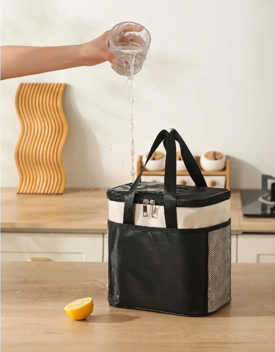 Insulated Lunch Bag, Waterproof Oxford Cloth