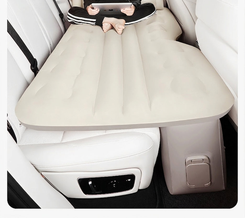 Car rear sleeping automatic travel mattress sedan air mattress car sleeping in the car portable intelligent AI car inflatable bed