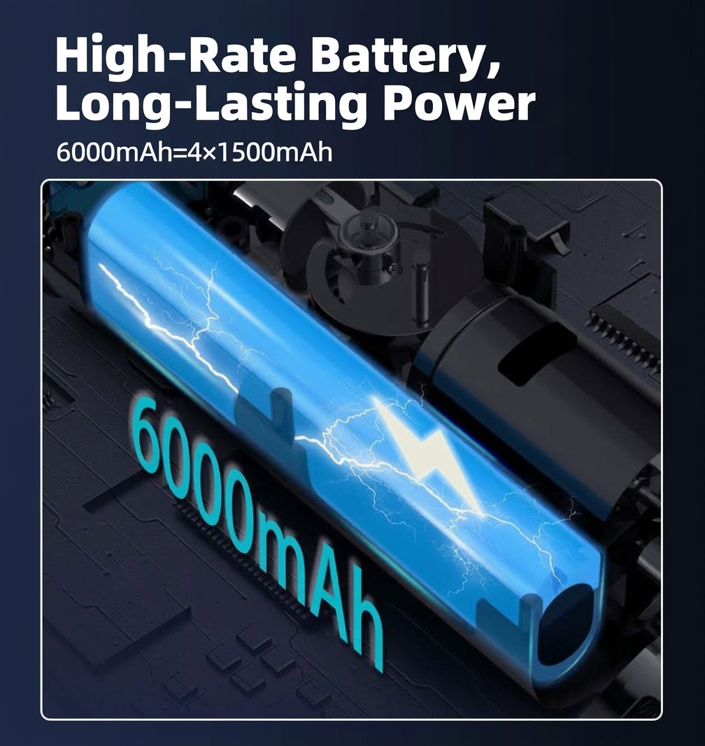 Cross-border vehicle-mounted electric air pump for air and power transfer, integrated car and motorcycle emergency start power supply, 12V 25-cylinder