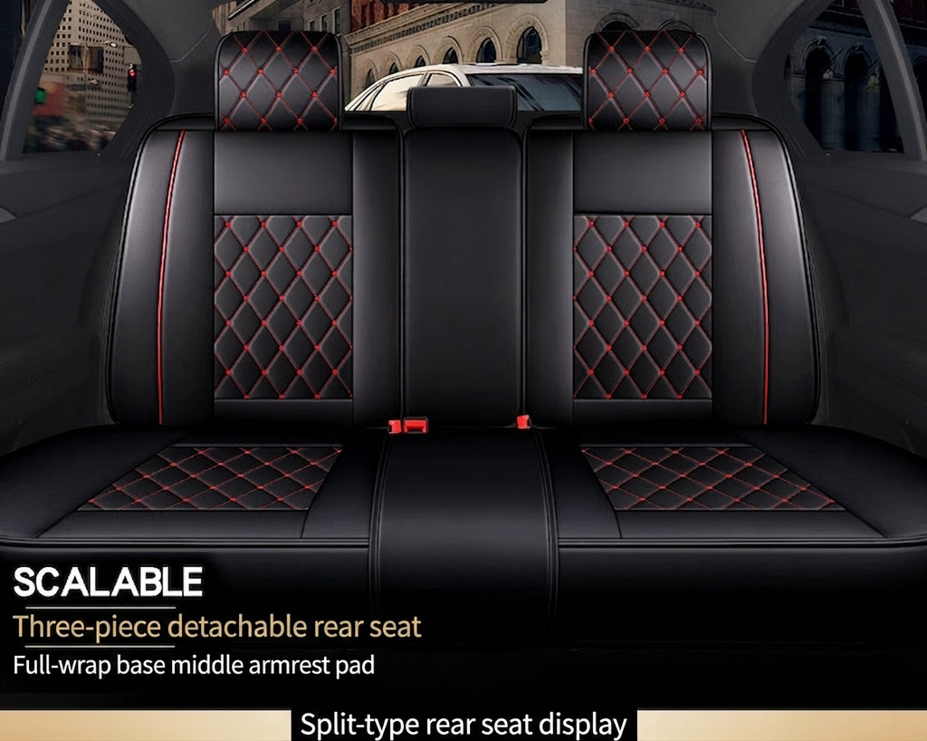 Cross-border new car seat cover, full leather full surrounding, four seasons universal cushion trolley seat cover special manufacturer wholesale