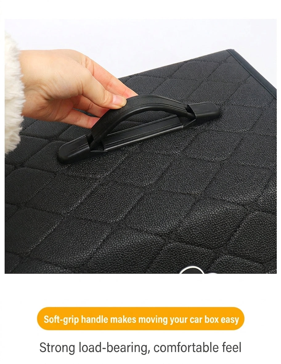 Car trunk storage box, car tail box, camellia car, good things, sorting storage box, multi-functional storage girl