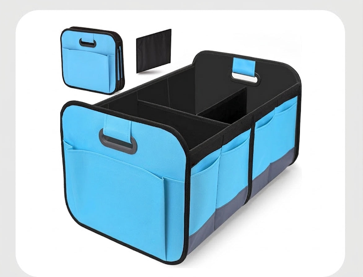 Cross-border car storage box trunk storage box oxford cloth storage box large capacity foldable spot wholesale