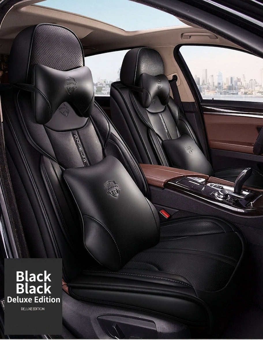 The new car seat cushion fully surrounds full pictorial cartoon cute four-season universal five-seat seat cover, directly supplied and shipped from the manufacturer