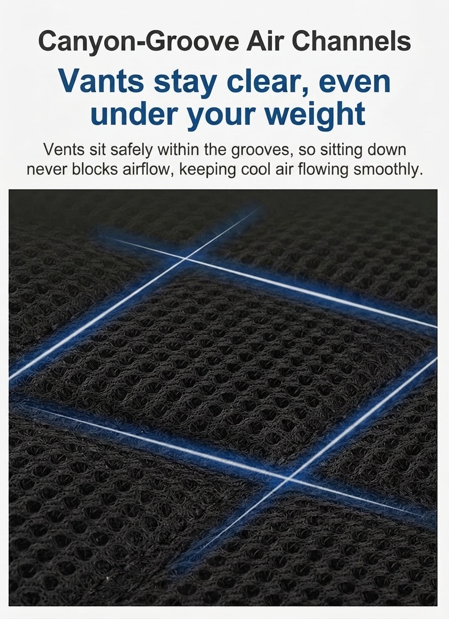 Car seat cushions, summer cooling ventilation seat cushions, 12V and 24V for air blowing, car seat cushion manufacturer OEM customization