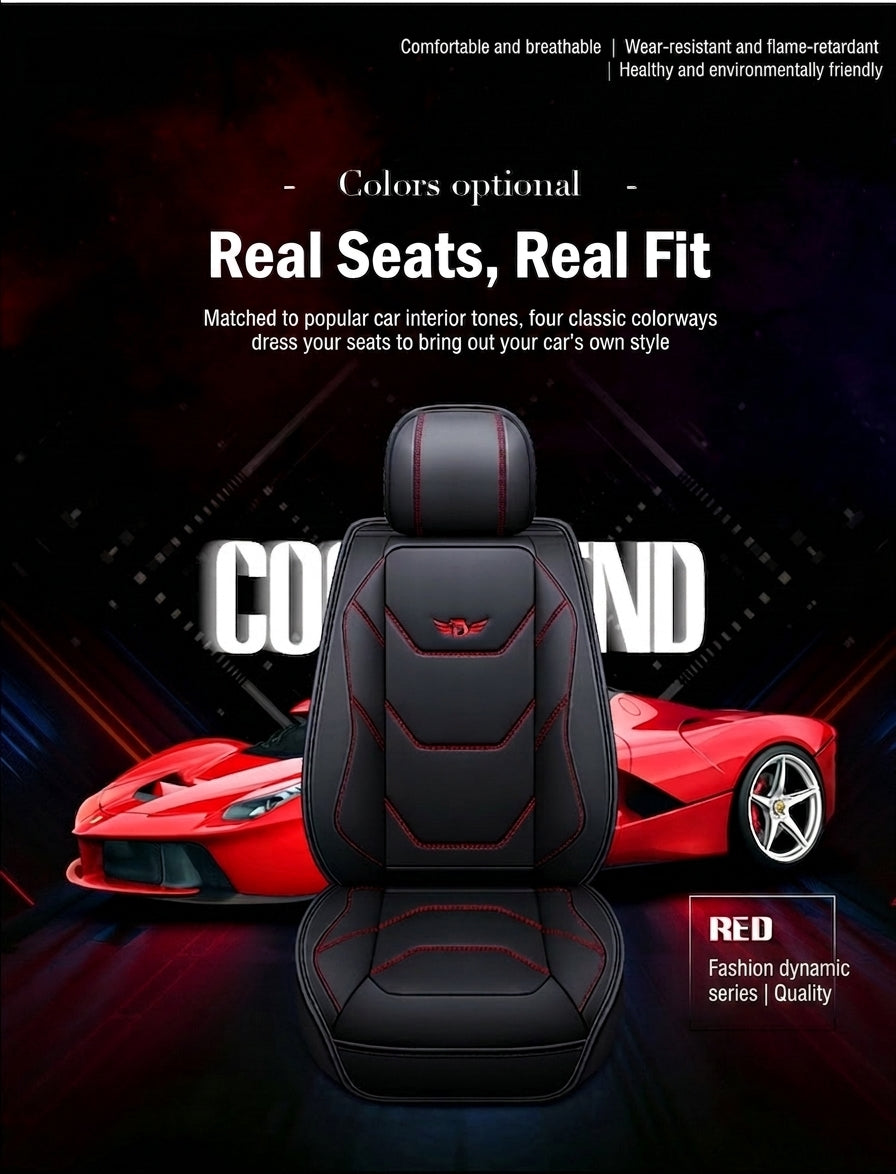 New car cushion leather all-wrap wear-resistant leather car seat cover is suitable for small car SUV car seat cover in all seasons