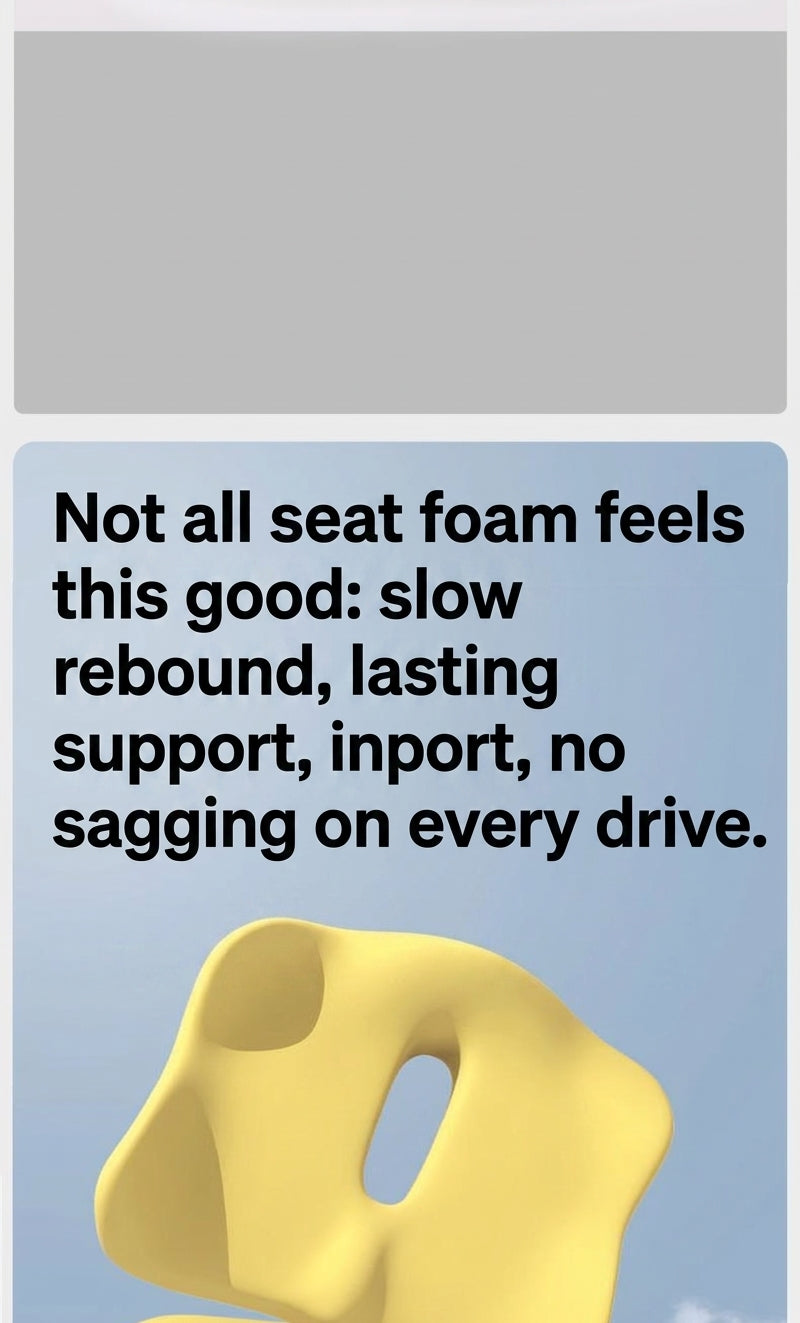 Memory Foam Seat Cushion, Office Chair, Beautiful Butt Pad, Sitting Tool, Student Stool, Memory Foam Waist Support Butt Pad