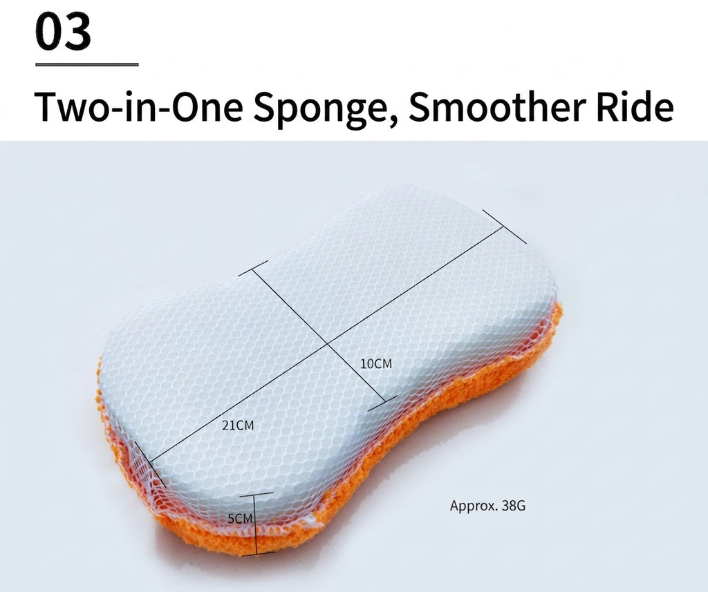 Car Wash 9-Piece Set: Car Cleaning Supplies, Wheel Hub Brush, Polishing Waxing Sponge Blocks, Car Wash Towels, Car Wipes