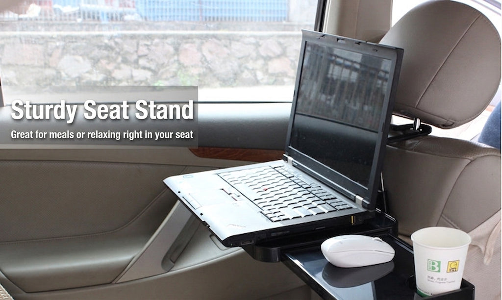 Car Mini Tabletop Foldable Dining Table Car Rear Seat Computer Car Rear Seat Study Table Laptop Stand