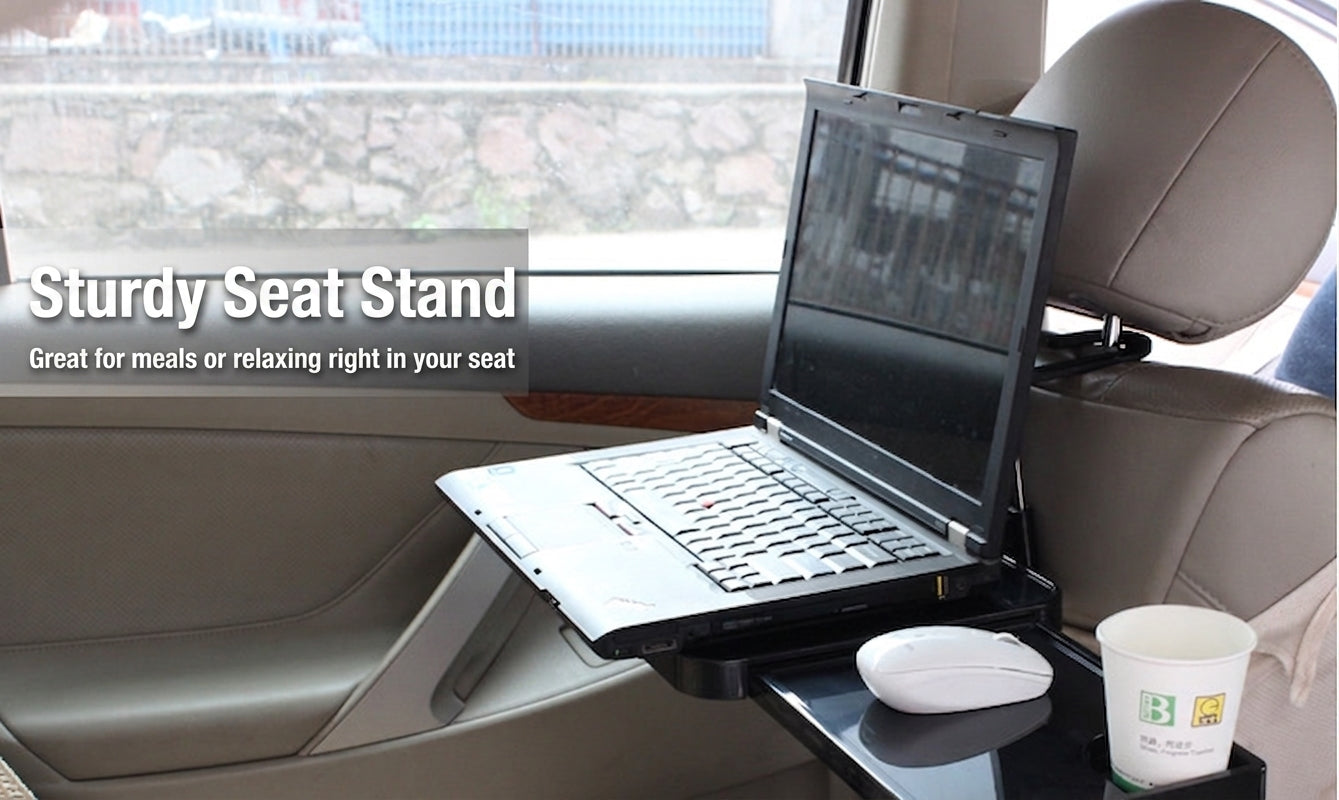Car Mini Tabletop Foldable Dining Table Car Rear Seat Computer Car Rear Seat Study Table Laptop Stand