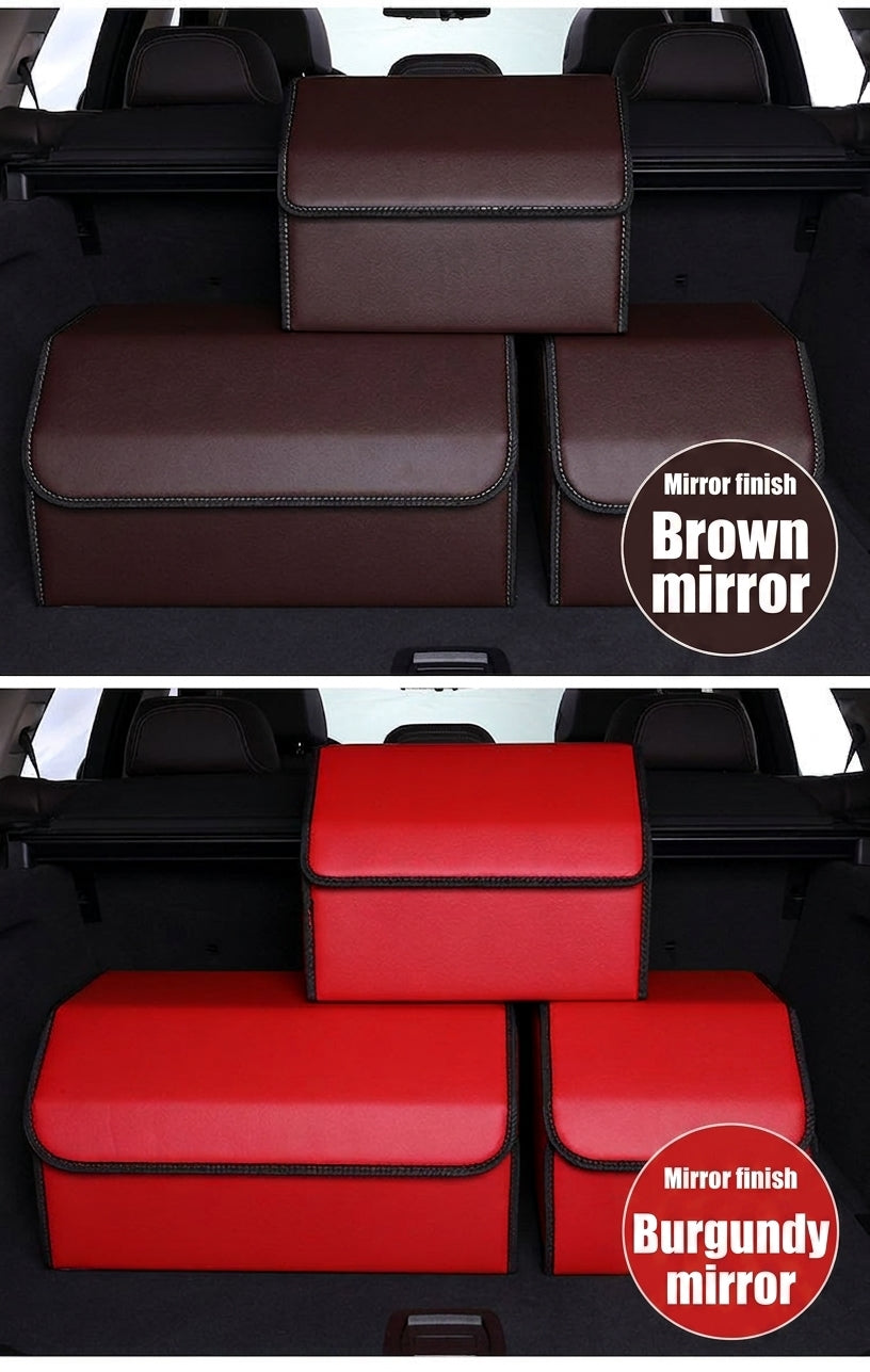 Car storage box, car aftermarket organizer box, storage box, folding box, multifunctional in-car item