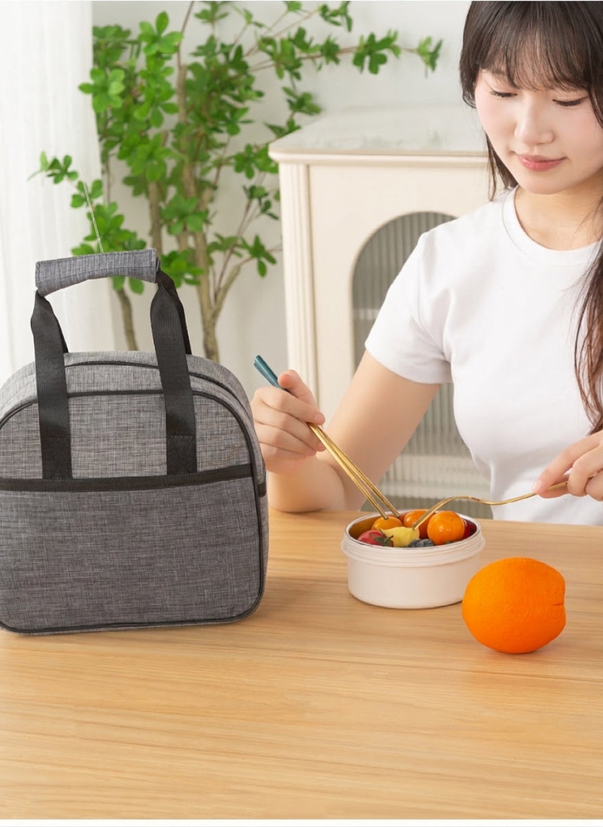 Insulated Lunch Box Bag, Large Capacity