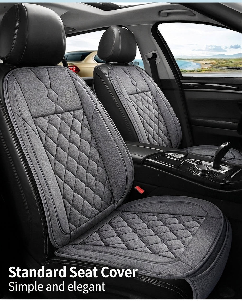 Cross-border bestselling car seat cushions, dirt-resistant, wear-resistant leather car seat cushions, all-season breathable full-coverage universal car seat cushions