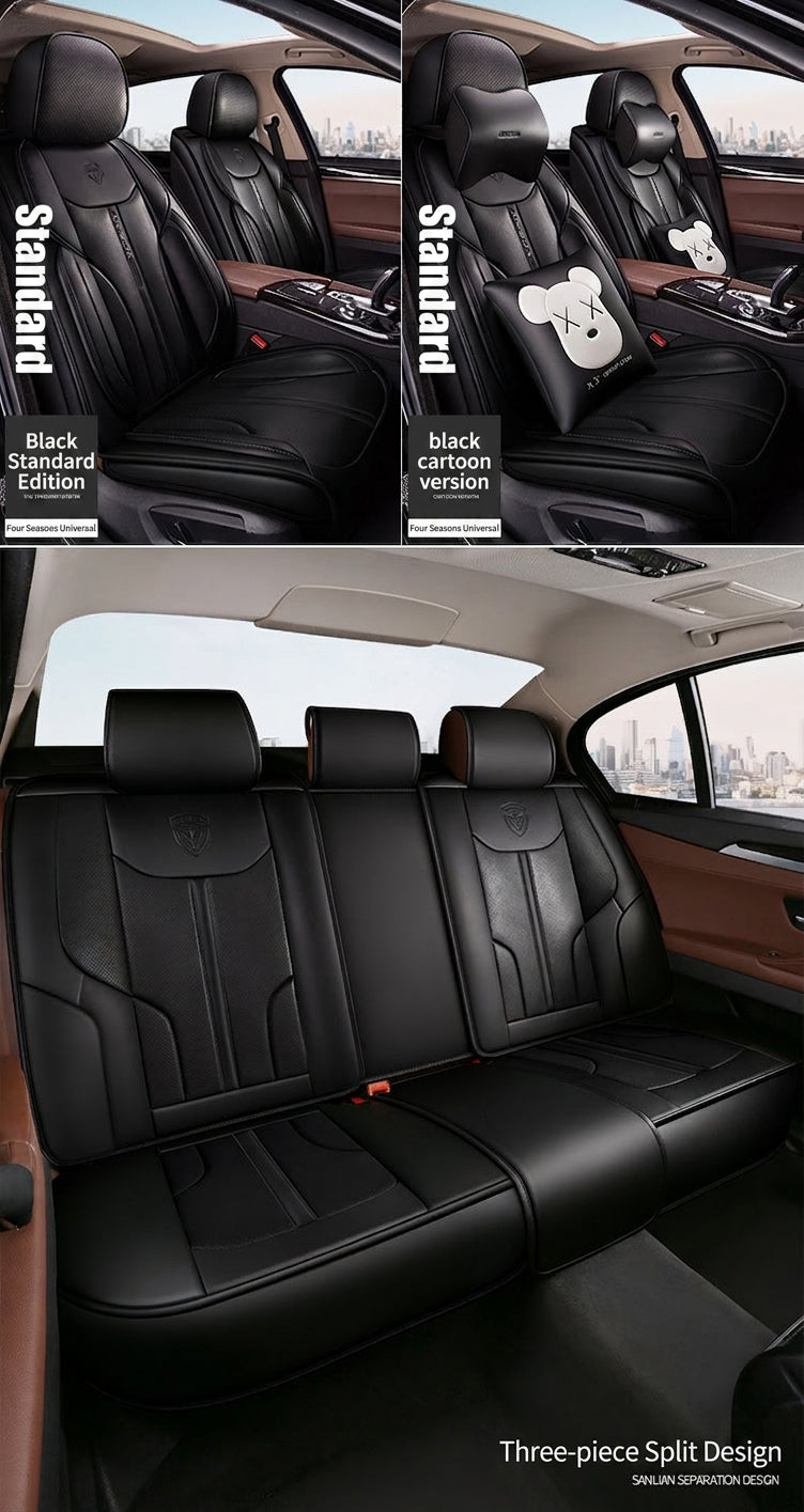 The new car seat cushion fully surrounds full pictorial cartoon cute four-season universal five-seat seat cover, directly supplied and shipped from the manufacturer