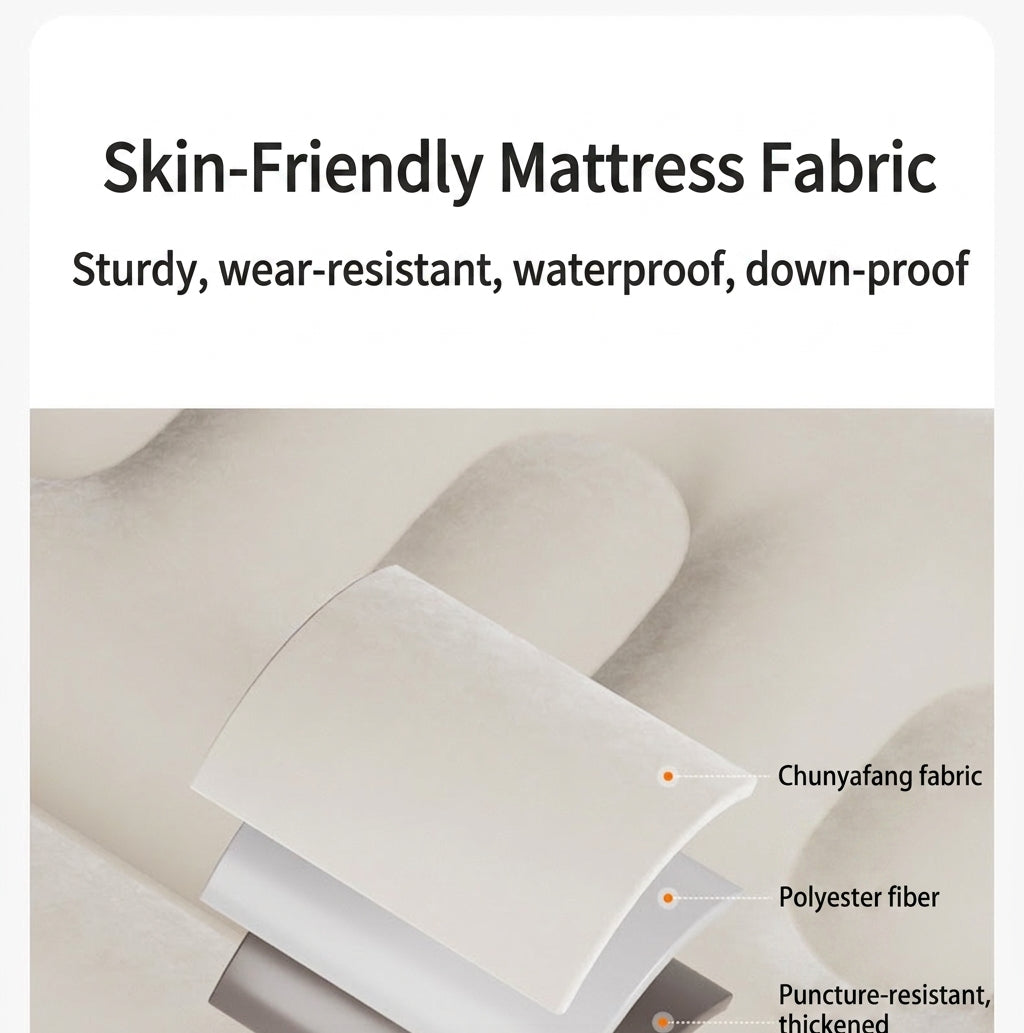 Car rear sleeping automatic travel mattress sedan air mattress car sleeping in the car portable intelligent AI car inflatable bed