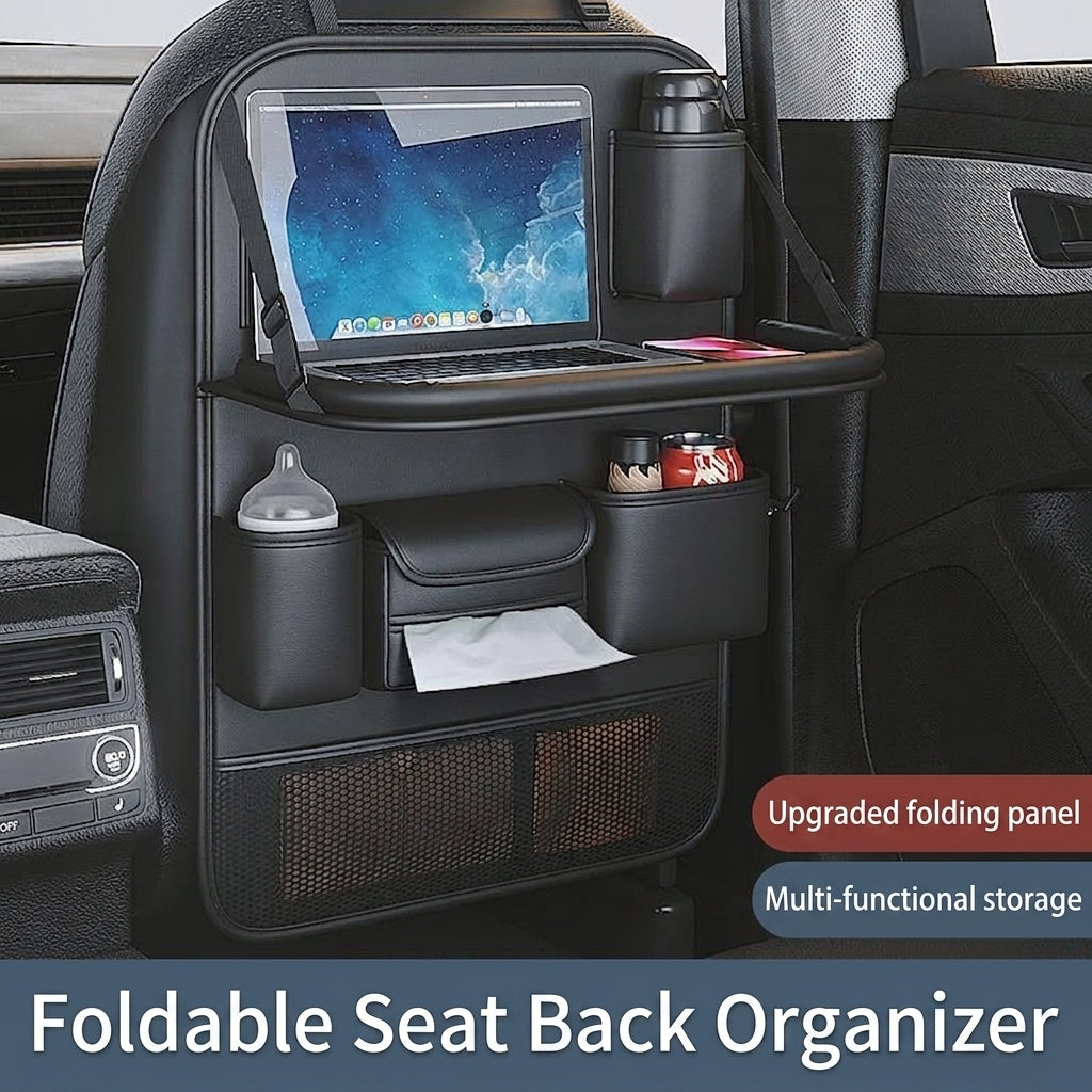 Car seat back, shelf, seat back, storage bag, children's car back seat, folding table, car table, back seat