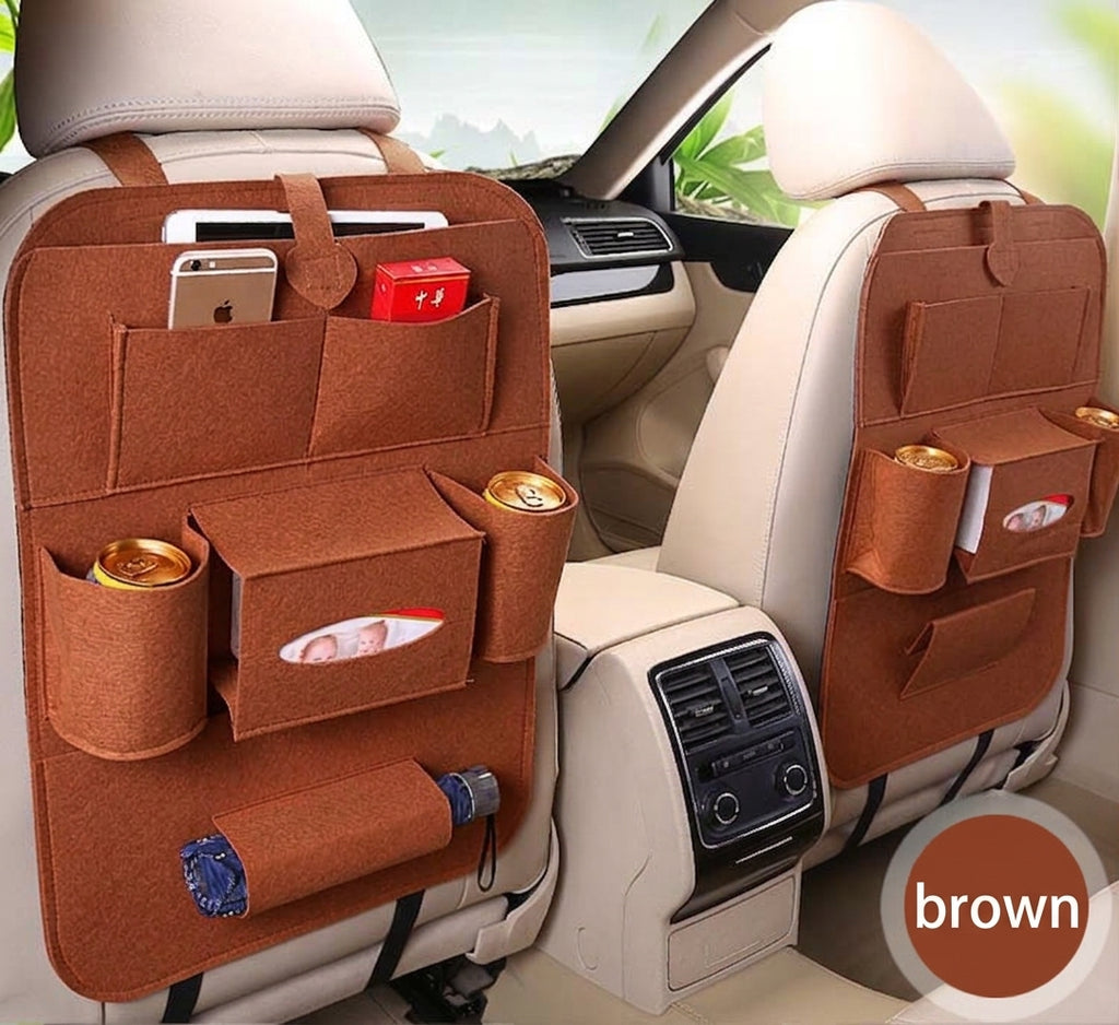 Car accessories car seat back storage bag multi-function back storage bag creative utility car hanging bag storage box