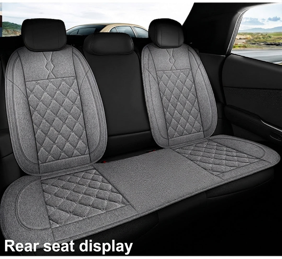 Cross-border bestselling car seat cushions, dirt-resistant, wear-resistant leather car seat cushions, all-season breathable full-coverage universal car seat cushions