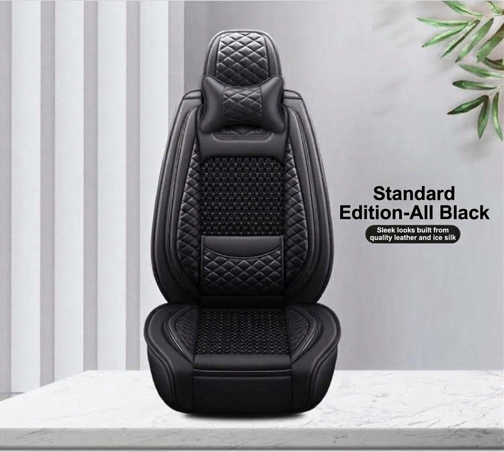 Cross-border foreign trade all-season dedicated seat cover full-coverage car seat cover leather seat cover summer ice silk seat cushion