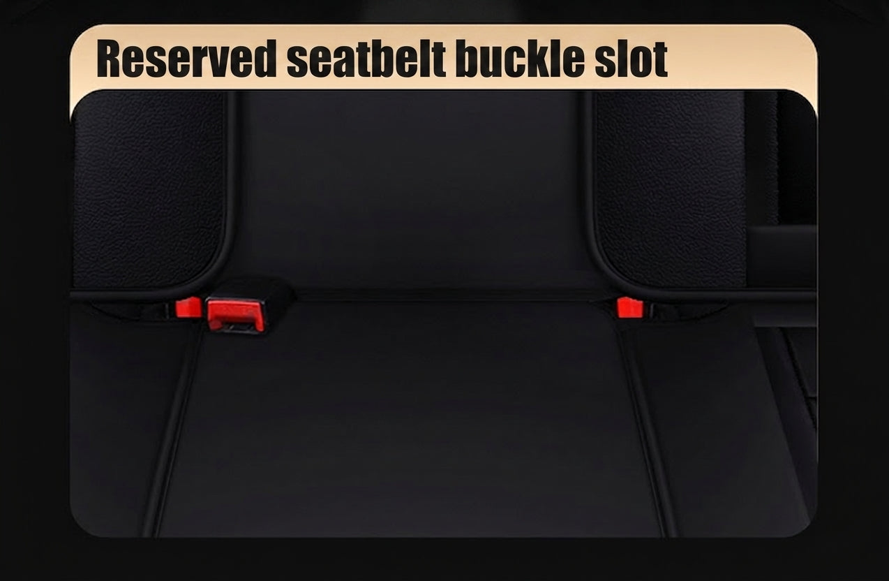 The five-seater car seat cushion is fully surrounded by the all-season universal leather seat cover, which is wear-resistant, dirt-resistant and breathable