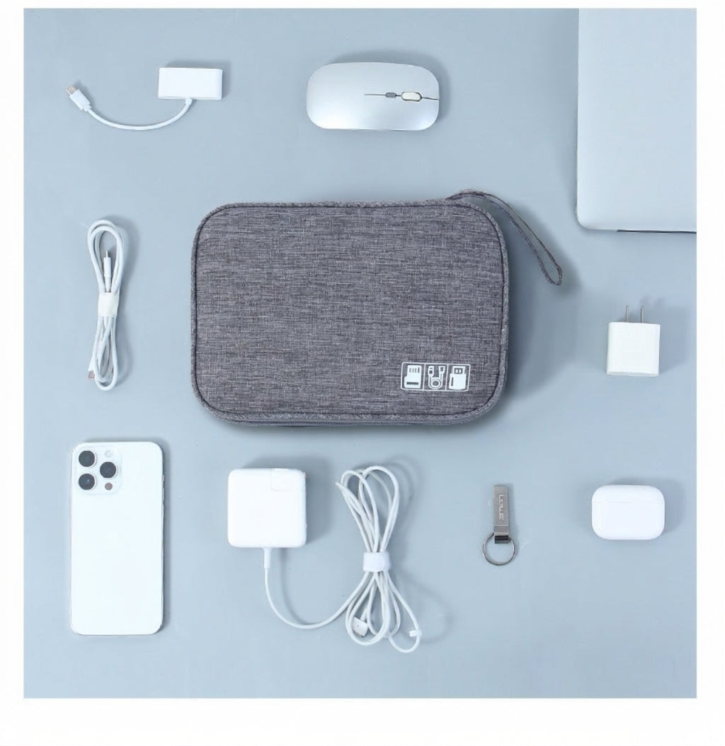 Car Storage Organizer Bag for Cables & Accessories